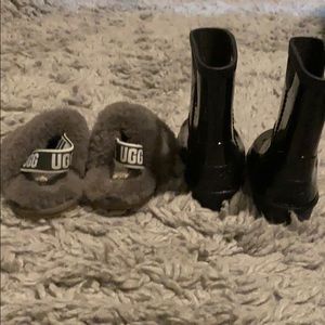 Rain boots and Slippers